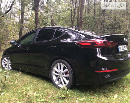Черный Хендай Элантра, объемом двигателя 2 л и пробегом 120 тыс. км за 13700 $, фото 3 на Automoto.ua