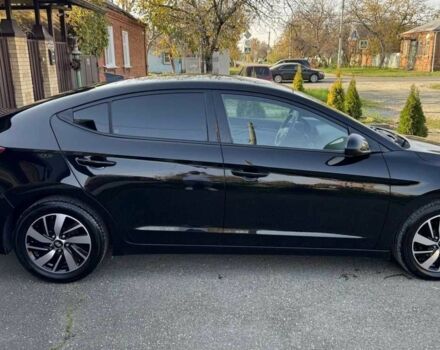 Чорний Хендай Елантра, об'ємом двигуна 2 л та пробігом 103 тис. км за 9200 $, фото 7 на Automoto.ua