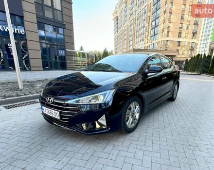 Чорний Хендай Елантра, об'ємом двигуна 2 л та пробігом 89 тис. км за 14500 $, фото 1 на Automoto.ua
