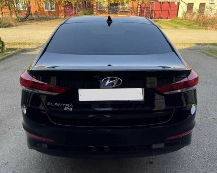 Чорний Хендай Елантра, об'ємом двигуна 2 л та пробігом 103 тис. км за 9200 $, фото 6 на Automoto.ua