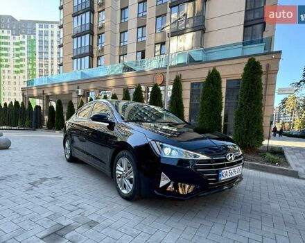 Чорний Хендай Елантра, об'ємом двигуна 2 л та пробігом 89 тис. км за 14500 $, фото 3 на Automoto.ua