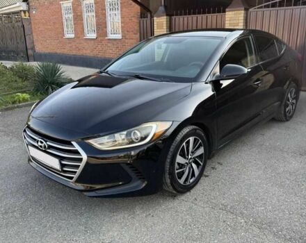 Чорний Хендай Елантра, об'ємом двигуна 2 л та пробігом 103 тис. км за 9200 $, фото 3 на Automoto.ua