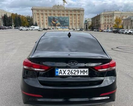 Черный Хендай Элантра, объемом двигателя 2 л и пробегом 85 тыс. км за 13600 $, фото 2 на Automoto.ua