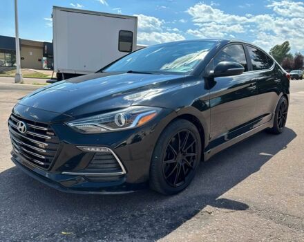 Черный Хендай Элантра, объемом двигателя 1.6 л и пробегом 32 тыс. км за 14000 $, фото 2 на Automoto.ua