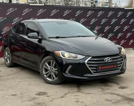 Черный Хендай Элантра, объемом двигателя 2 л и пробегом 107 тыс. км за 13200 $, фото 2 на Automoto.ua