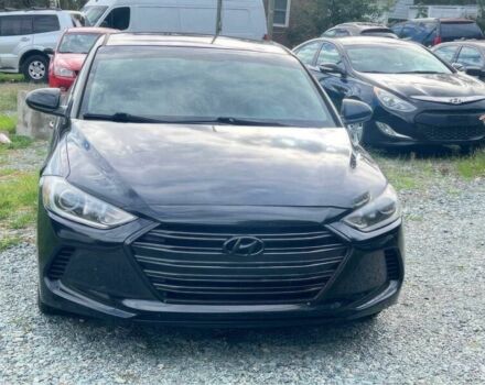 Черный Хендай Элантра, объемом двигателя 2 л и пробегом 43 тыс. км за 7200 $, фото 1 на Automoto.ua