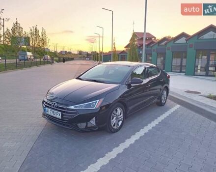 Черный Хендай Элантра, объемом двигателя 2 л и пробегом 86 тыс. км за 12900 $, фото 9 на Automoto.ua