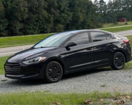 Черный Хендай Элантра, объемом двигателя 2 л и пробегом 43 тыс. км за 7200 $, фото 2 на Automoto.ua