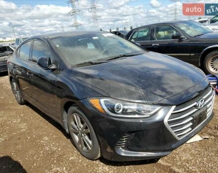 Чорний Хендай Елантра, об'ємом двигуна 2 л та пробігом 103 тис. км за 1600 $, фото 3 на Automoto.ua