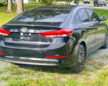 Черный Хендай Элантра, объемом двигателя 2 л и пробегом 43 тыс. км за 7200 $, фото 6 на Automoto.ua