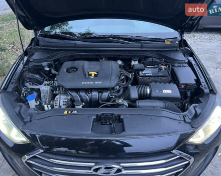 Черный Хендай Элантра, объемом двигателя 2 л и пробегом 125 тыс. км за 9300 $, фото 17 на Automoto.ua