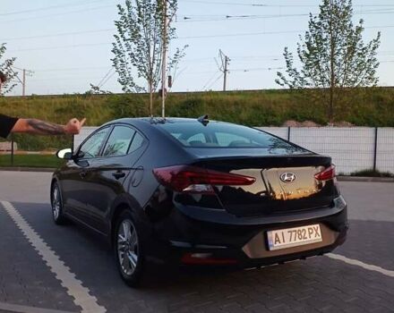 Черный Хендай Элантра, объемом двигателя 2 л и пробегом 86 тыс. км за 12900 $, фото 6 на Automoto.ua