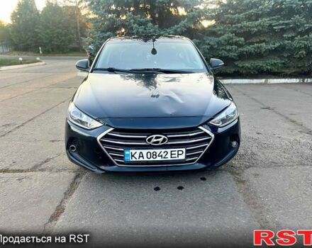 Черный Хендай Элантра, объемом двигателя 2 л и пробегом 230 тыс. км за 8400 $, фото 4 на Automoto.ua