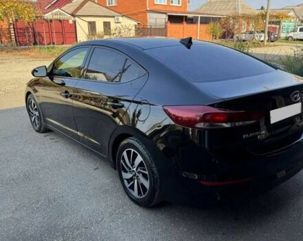 Чорний Хендай Елантра, об'ємом двигуна 2 л та пробігом 103 тис. км за 9200 $, фото 5 на Automoto.ua