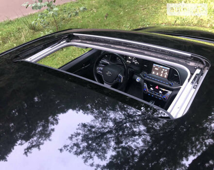 Черный Хендай Элантра, объемом двигателя 2 л и пробегом 120 тыс. км за 13700 $, фото 14 на Automoto.ua