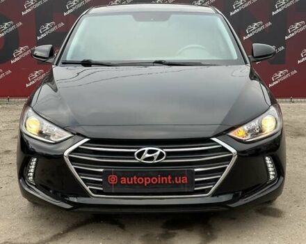 Черный Хендай Элантра, объемом двигателя 2 л и пробегом 107 тыс. км за 13200 $, фото 1 на Automoto.ua