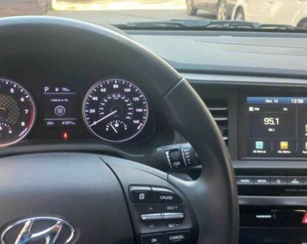 Черный Хендай Элантра, объемом двигателя 2 л и пробегом 67 тыс. км за 8600 $, фото 7 на Automoto.ua