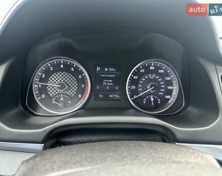 Черный Хендай Элантра, объемом двигателя 2 л и пробегом 75 тыс. км за 14200 $, фото 7 на Automoto.ua