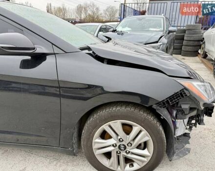 Черный Хендай Элантра, объемом двигателя 2 л и пробегом 90 тыс. км за 8500 $, фото 14 на Automoto.ua