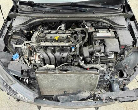 Черный Хендай Элантра, объемом двигателя 2 л и пробегом 90 тыс. км за 9000 $, фото 9 на Automoto.ua