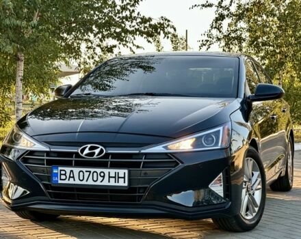 Чорний Хендай Елантра, об'ємом двигуна 2 л та пробігом 46 тис. км за 14800 $, фото 1 на Automoto.ua