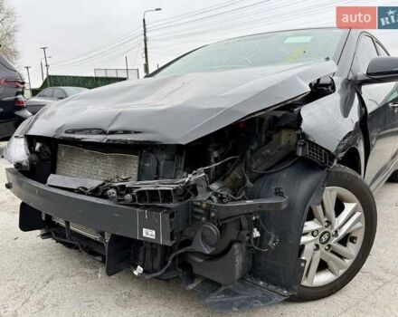 Черный Хендай Элантра, объемом двигателя 2 л и пробегом 90 тыс. км за 8500 $, фото 2 на Automoto.ua