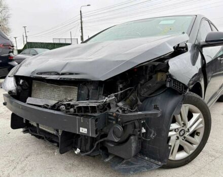 Черный Хендай Элантра, объемом двигателя 2 л и пробегом 90 тыс. км за 9000 $, фото 1 на Automoto.ua