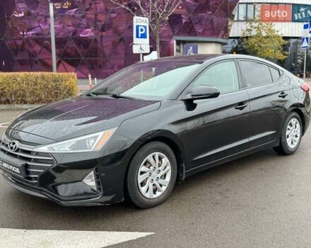 Черный Хендай Элантра, объемом двигателя 2 л и пробегом 139 тыс. км за 13590 $, фото 3 на Automoto.ua