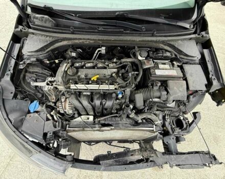 Черный Хендай Элантра, объемом двигателя 2 л и пробегом 90 тыс. км за 9000 $, фото 10 на Automoto.ua