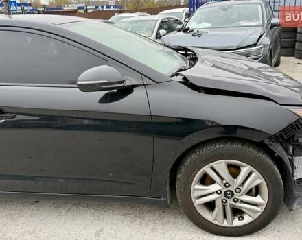 Черный Хендай Элантра, объемом двигателя 2 л и пробегом 90 тыс. км за 8500 $, фото 13 на Automoto.ua
