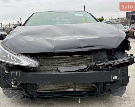 Черный Хендай Элантра, объемом двигателя 2 л и пробегом 90 тыс. км за 8500 $, фото 1 на Automoto.ua