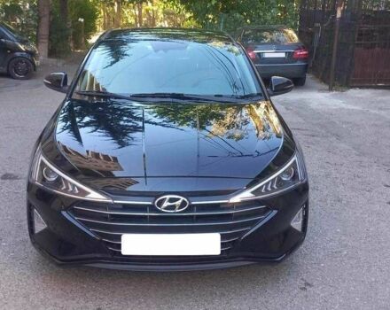 Черный Хендай Элантра, объемом двигателя 2 л и пробегом 67 тыс. км за 8600 $, фото 2 на Automoto.ua