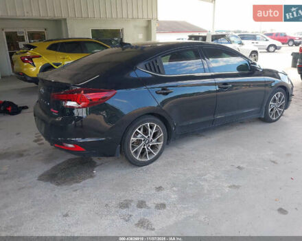 Черный Хендай Элантра, объемом двигателя 2 л и пробегом 85 тыс. км за 2800 $, фото 2 на Automoto.ua