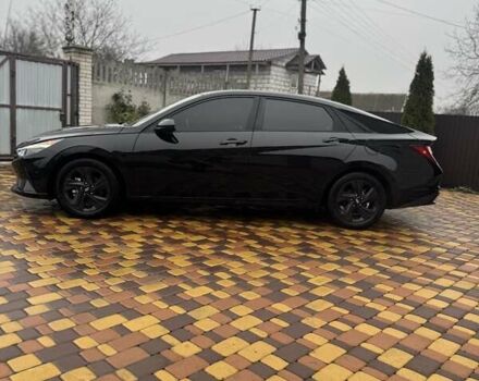 Черный Хендай Элантра, объемом двигателя 2 л и пробегом 130 тыс. км за 16500 $, фото 2 на Automoto.ua