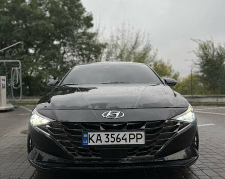 Черный Хендай Элантра, объемом двигателя 2 л и пробегом 55 тыс. км за 19500 $, фото 3 на Automoto.ua