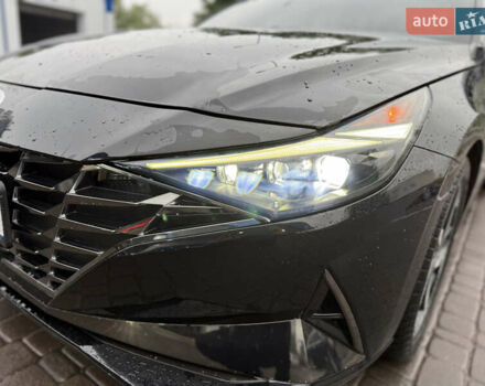 Черный Хендай Элантра, объемом двигателя 2 л и пробегом 55 тыс. км за 19500 $, фото 4 на Automoto.ua