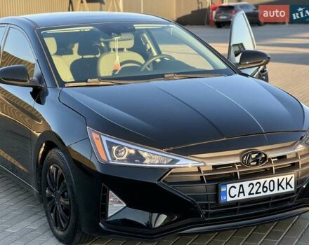 Черный Хендай Элантра, объемом двигателя 2 л и пробегом 54 тыс. км за 14700 $, фото 6 на Automoto.ua