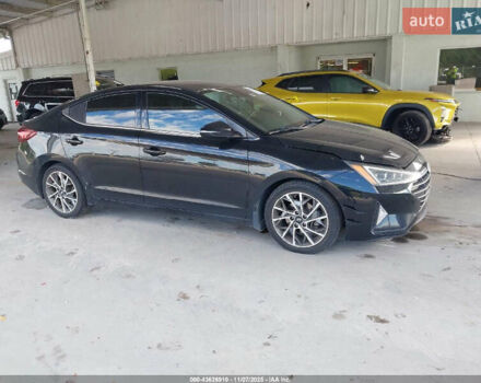 Черный Хендай Элантра, объемом двигателя 2 л и пробегом 85 тыс. км за 2800 $, фото 3 на Automoto.ua