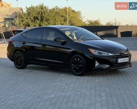 Черный Хендай Элантра, объемом двигателя 2 л и пробегом 54 тыс. км за 14700 $, фото 5 на Automoto.ua