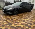 Чорний Хендай Елантра, об'ємом двигуна 2 л та пробігом 130 тис. км за 16500 $, фото 1 на Automoto.ua