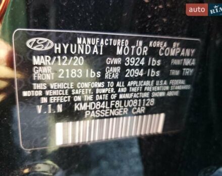 Хендай Элантра 2020 в Киеве на Automoto.ua Черный Хендай Элантра, объемом двигателя 2 л и пробегом 54 тыс. км за 2800 $, фото 11 на Automoto.ua