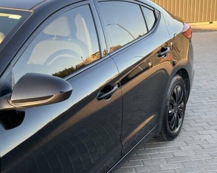 Черный Хендай Элантра, объемом двигателя 2 л и пробегом 54 тыс. км за 14700 $, фото 7 на Automoto.ua