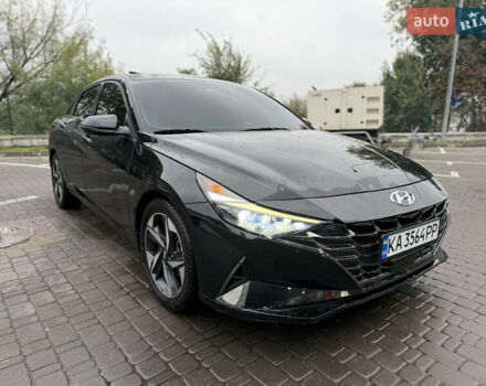 Черный Хендай Элантра, объемом двигателя 2 л и пробегом 55 тыс. км за 19500 $, фото 10 на Automoto.ua