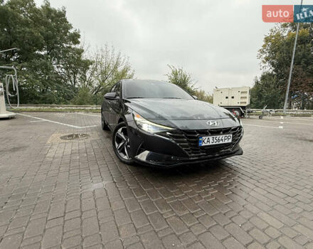 Черный Хендай Элантра, объемом двигателя 2 л и пробегом 55 тыс. км за 19500 $, фото 2 на Automoto.ua
