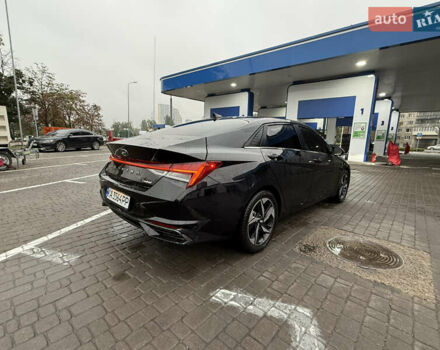 Черный Хендай Элантра, объемом двигателя 2 л и пробегом 55 тыс. км за 19500 $, фото 7 на Automoto.ua