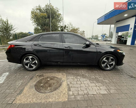 Черный Хендай Элантра, объемом двигателя 2 л и пробегом 55 тыс. км за 19500 $, фото 6 на Automoto.ua