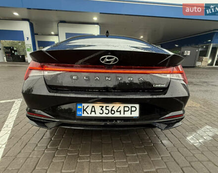 Черный Хендай Элантра, объемом двигателя 2 л и пробегом 55 тыс. км за 19500 $, фото 9 на Automoto.ua