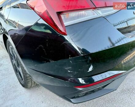 Черный Хендай Элантра, объемом двигателя 2 л и пробегом 85 тыс. км за 11000 $, фото 14 на Automoto.ua