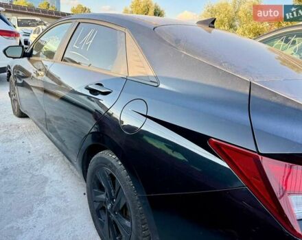 Черный Хендай Элантра, объемом двигателя 2 л и пробегом 85 тыс. км за 11000 $, фото 6 на Automoto.ua