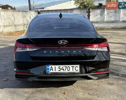 Чорний Хендай Елантра, об'ємом двигуна 2 л та пробігом 159 тис. км за 16700 $, фото 6 на Automoto.ua